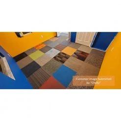 Versatile Assorted Residential/Commercial 24 in. x 24 Peel and Stick Carpet Tile (10 Tiles/Case) 40 sq. ft. by TrafficMaster -TrafficMaster Sales assorted trafficmaster carpet tile ncvt002 d4 1000
