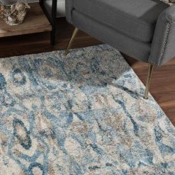 Harrison 2 Baltic 9 ft. 6 in. x 13 ft. 2 in. Area Rug by Addison Rugs -TrafficMaster Sales baltic blue addison rugs area rugs hdhr2ba10x13 1d 1000