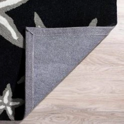 Cove 8 Starfish Black 3 ft. 6 in. x 5 ft. 6 in. Area Rug by Addison Rugs 18 Cove 8 Starfish Black 3 ft. 6 in. x 5 ft. 6 in. Area Rug by Addison Rugs -TrafficMaster Sales black addison rugs area rugs hdcv8bk4x6 66 1000