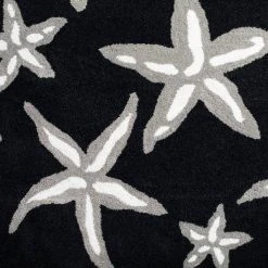 Cove 8 Starfish Black 3 ft. 6 in. x 5 ft. 6 in. Area Rug by Addison Rugs 20 Cove 8 Starfish Black 3 ft. 6 in. x 5 ft. 6 in. Area Rug by Addison Rugs -TrafficMaster Sales black addison rugs area rugs hdcv8bk4x6 c3 1000