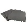 Black/Gray 24 in. x 24 in. x 0.47 in. Foam Dual Sided Gym Floor Tiles (4 Tiles/Pack (16 sq. ft.) by TrafficMaster -TrafficMaster Sales black and gray trafficmaster gym floor tiles 24120hdus 64 1000
