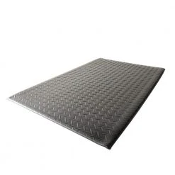 Black 24 in. x 36 in. Anti-Fatigue Vinyl Foam Commercial Mat by TrafficMaster -TrafficMaster Sales black trafficmaster commercial floor mats 60 571 0900 20000300 40 1000
