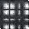 Black 36 in. x 36 in. Rubber Anti-Fatigue Comfort Mat by TrafficMaster -TrafficMaster Sales black trafficmaster commercial floor mats kftrm9191 1 64 1000
