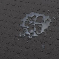 Black Raised Coin 18 in. x 18 in. x 3.1 mm Rubber Interlocking Modular Flooring Tiles, 6-Pack (13.5 sq. ft.) by TrafficMaster 23 Black Raised Coin 18 in. x 18 in. x 3.1 mm Rubber Interlocking Modular Flooring Tiles, 6-Pack (13.5 sq. ft.) by TrafficMaster -TrafficMaster Sales black trafficmaster gym floor tiles 11n 532 18x18hd 76 1000