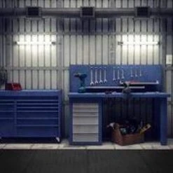 Black 24 in. W x 24 in. L x 0.47 in. Foam Interlocking Gym Floor Tiles (6 Tiles/Pack) (24 sq. ft.) by TrafficMaster -TrafficMaster Sales black trafficmaster gym floor tiles 24224dphd 77 1000