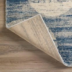 Ankara 17 Indigo Blue 8 Ft. x 10 Ft. Dancing Circles Area Rug by Addison Rugs -TrafficMaster Sales blue addison rugs area rugs hdan17in8x10 66 1000