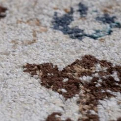 Provincial 11 Blue 3 ft. 3 in. x 5 ft. 3 in. French Damask Area Rug by Addison Rugs -TrafficMaster Sales blue addison rugs area rugs hdpc11bl3x5 fa 1000