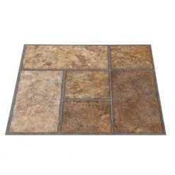 Bodden Bay 12 in. x 12 in. Terra Cotta Peel and Stick Vinyl Tile (30 sq. ft. / case) by TrafficMaster -TrafficMaster Sales bodden bay terra cotta trafficmaster vinyl tile 26294061 1d 1000
