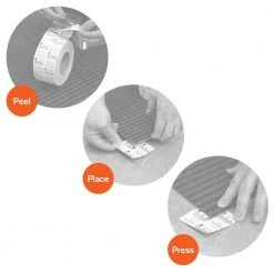 Designer Brown Commercial 24 in. x 24 Peel and Stick Carpet Tile (18 Tiles/Case) 72 sq. ft. by TrafficMaster -TrafficMaster Sales brown tan trafficmaster carpet tile pdm12 4000k 1f 1000