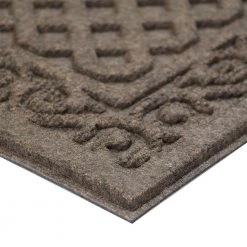 Brown 18 in. x 30 in. Door Mat by TrafficMaster -TrafficMaster Sales brown trafficmaster door mats 60 883 1403 01800030 40 1000