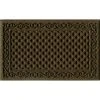 Brown 18 in. x 30 in. Door Mat by TrafficMaster -TrafficMaster Sales brown trafficmaster door mats 60 883 1403 01800030 64 1000
