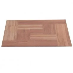 Brown Wood Parquet 12 in. x 12 in. Peel and Stick Vinyl Tile Flooring (30 sq. ft. / case) by TrafficMaster -TrafficMaster Sales brown wood parquet trafficmaster vinyl tile 65657 40 1000