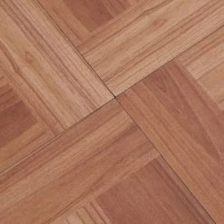 Brown Wood Parquet 12 in. x 12 in. Peel and Stick Vinyl Tile Flooring (30 sq. ft. / case) by TrafficMaster -TrafficMaster Sales brown wood parquet trafficmaster vinyl tile 65657 66 1000