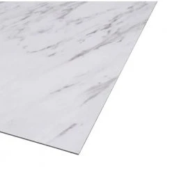 Carrara Marble 12 in. x 24 in. Peel and Stick Vinyl Tile (20 sq. ft. / case) by TrafficMaster -TrafficMaster Sales carrara marble trafficmaster vinyl tile ss1212 77 1000