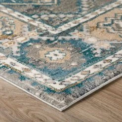 Gentry 22 Charcoal 1 Ft. 8 In. x 2 Ft. 6 In. Southwest Accent Rug by Addison Rugs -TrafficMaster Sales charcoal addison rugs area rugs hdge22ch20x30 4f 1000