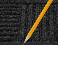 Black Residential 18 in. x 18 Peel and Stick Carpet Tile (8 Tiles/Case)18 sq. ft. by TrafficMaster -TrafficMaster Sales charcoal trafficmaster carpet tile 60677600018x18 40 1000