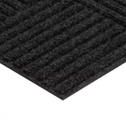Black Residential 18 in. x 18 Peel and Stick Carpet Tile (8 Tiles/Case)18 sq. ft. by TrafficMaster -TrafficMaster Sales charcoal trafficmaster carpet tile 60677600018x18 c3 1000