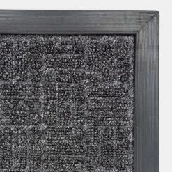 Charcoal 23.5 in. x 35.5 in. Rubber Commercial Door Mat by TrafficMaster -TrafficMaster Sales charcoal trafficmaster commercial floor mats 482886 77 1000
