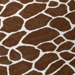 Kruger Chocolate 8 ft. x 10 ft. Animal Print Area Rug by Addison Rugs -TrafficMaster Sales chocolate addison rugs area rugs hdkr4ch8x10 4f 1000