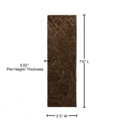 Webster 1 Chocolate 2 ft. 3 in. x 7 ft. 6 in. Runner Rug by Addison Rugs 20 Webster 1 Chocolate 2 ft. 3 in. x 7 ft. 6 in. Runner Rug by Addison Rugs -TrafficMaster Sales chocolate addison rugs area rugs hdwb1ch2x8 76 1000