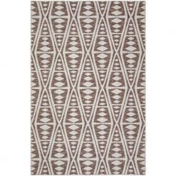 Modena Coffee 5 ft. x 7 ft. 6 in. Southwest Area Rug by Addison Rugs