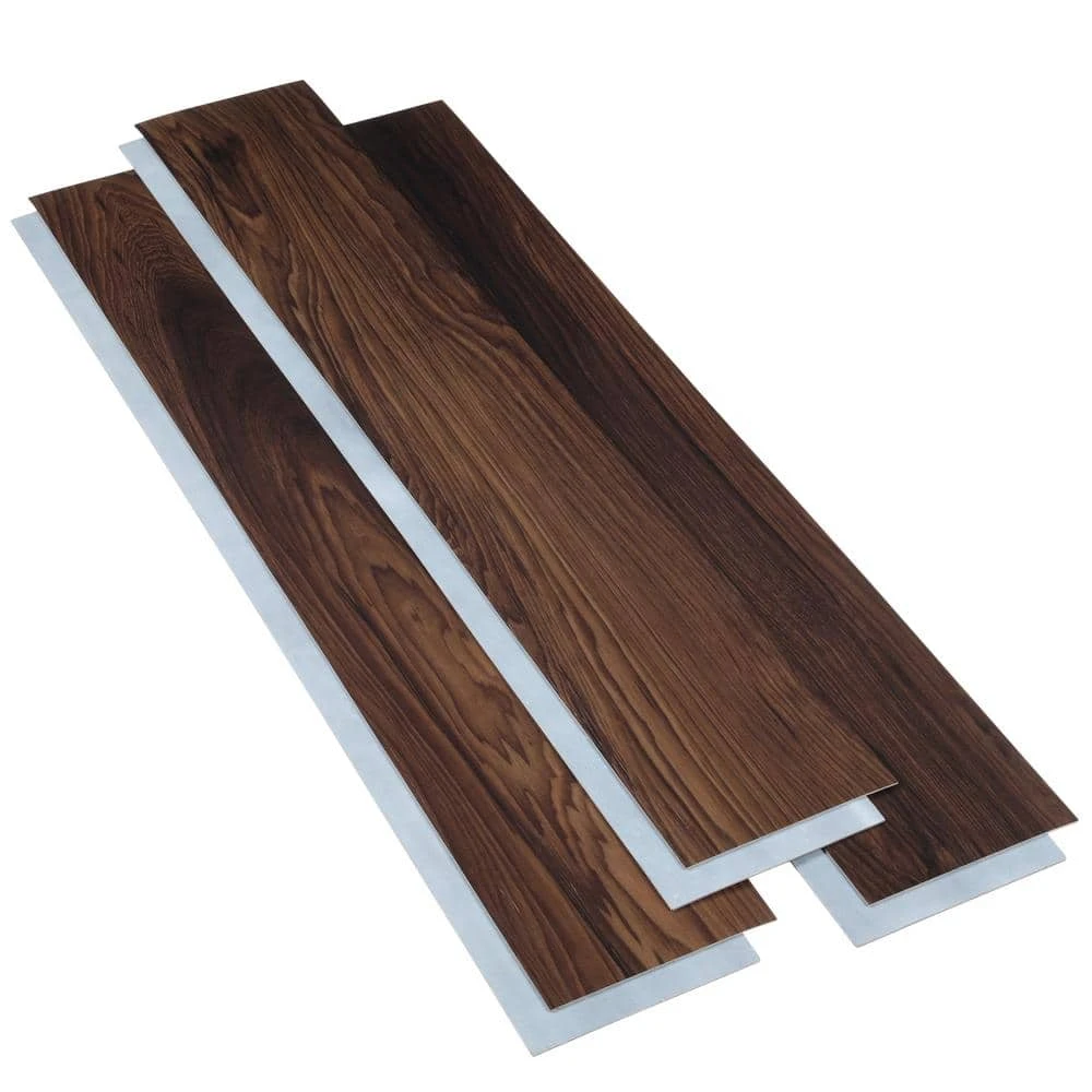 6 in. W Davis Mountain Oak GripStrip Luxury Vinyl Plank Flooring (24 sq. ft./case) by TrafficMaster 5 6 in. W Davis Mountain Oak GripStrip Luxury Vinyl Plank Flooring (24 sq. ft./case) by TrafficMaster - Image 3