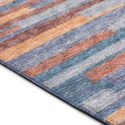 Modena Denim 10 ft. x 14 ft. Striped Area Rug by Addison Rugs -TrafficMaster Sales denim addison rugs area rugs hdmo8dn10x14 4f 1000