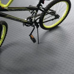 Gray Raised Coin 18 in. x 18 in. x 3.1 mm Rubber Interlocking Modular Flooring Tiles, 6-Pack (13.5 sq. ft.) by TrafficMaster -TrafficMaster Sales gray raised coin trafficmaster gym floor tiles 11grn 532 18x18 1f 1000