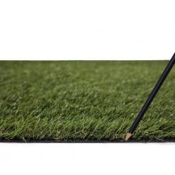 Soft Fescue 6 ft. x 8 ft. Green Artificial Grass Rug by TrafficMaster -TrafficMaster Sales green trafficmaster artificial grass 43206 1f 1000