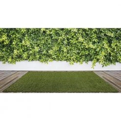 Soft Fescue 6 ft. x 8 ft. Green Artificial Grass Rug by TrafficMaster -TrafficMaster Sales green trafficmaster artificial grass 43206 76 1000