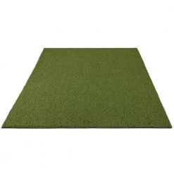 Soft Fescue 6 ft. x 8 ft. Green Artificial Grass Rug by TrafficMaster -TrafficMaster Sales green trafficmaster artificial grass 43206 c3 1000