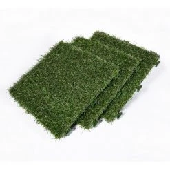 1 ft. x 1 ft. Artificial Grass Interlocking Tiles (9-Pack) by TrafficMaster 23 1 ft. x 1 ft. Artificial Grass Interlocking Tiles (9-Pack) by TrafficMaster -TrafficMaster Sales green trafficmaster artificial grass 48219 fa 1000