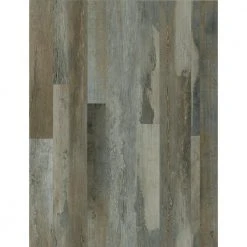 Grey Distressed Wood Multi-Width Look 6 in. x 36 in. Peel and Stick Vinyl Plank (36 sq. ft. / case) by TrafficMaster -TrafficMaster Sales grey distressed wood trafficmaster vinyl plank flooring wd6098 44 1000
