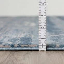 Apollo 5 Indigo 1 ft. 6 in. x 2 ft. 5 in. Distressed Crosshatch Indoor Area Rug by Addison Rugs -TrafficMaster Sales indigo addison rugs area rugs hdap5in20x30 1f 1000