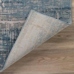 Apollo 5 Indigo 1 ft. 6 in. x 2 ft. 5 in. Distressed Crosshatch Indoor Area Rug by Addison Rugs -TrafficMaster Sales indigo addison rugs area rugs hdap5in20x30 66 1000