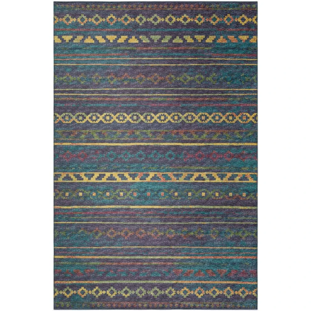 Modena Ink 5 ft. x 7 ft. 6 in. Southwest Area Rug by Addison Rugs 3 Modena Ink 5 ft. x 7 ft. 6 in. Southwest Area Rug by Addison Rugs