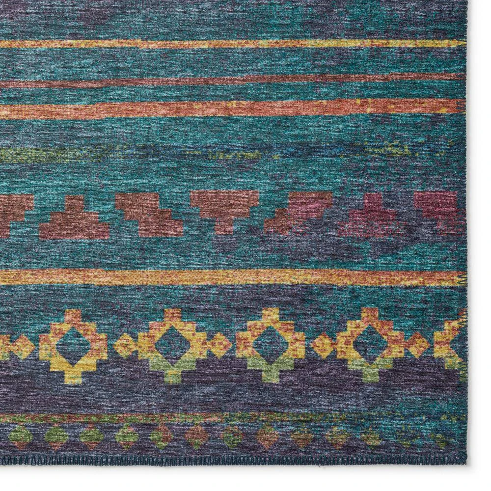 Modena Ink 5 ft. x 7 ft. 6 in. Southwest Area Rug by Addison Rugs 6 Modena Ink 5 ft. x 7 ft. 6 in. Southwest Area Rug by Addison Rugs - Image 4