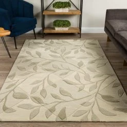 Ascot 21 Diamond Floral Ivory 8 ft. x 10 ft. Area Rug by Addison Rugs -TrafficMaster Sales ivory addison rugs area rugs hdas21iv8x10 31 1000