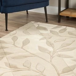 Ascot 21 Diamond Floral Ivory 8 ft. x 10 ft. Area Rug by Addison Rugs -TrafficMaster Sales ivory addison rugs area rugs hdas21iv8x10 4f 1000
