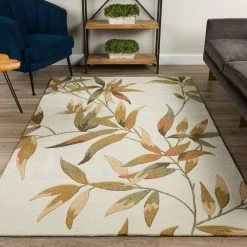 Ascot 4 Bombay Floral Ivory 5 ft. x 7 ft. 9 in. Area Rug by Addison Rugs -TrafficMaster Sales ivory addison rugs area rugs hdas4iv5x8 31 1000