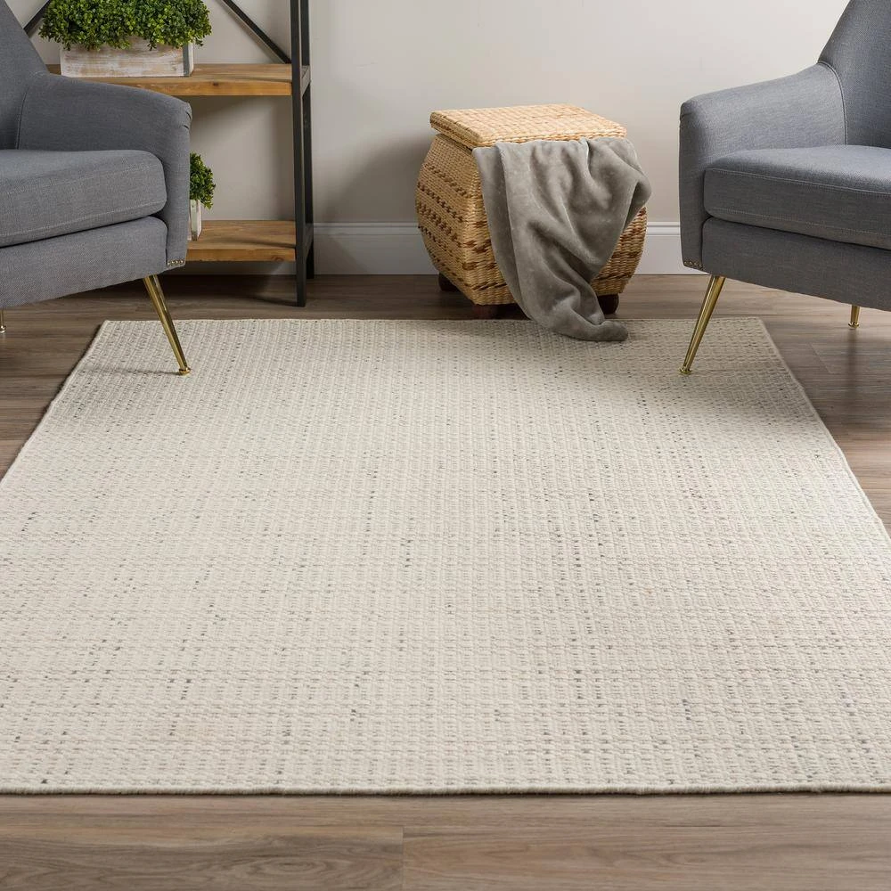TARAI 1 IVORY 5 FT. X 7 FT. 6 IN. AREA RUG by Addison Rugs 8 TARAI 1 IVORY 5 FT. X 7 FT. 6 IN. AREA RUG by Addison Rugs - Image 6