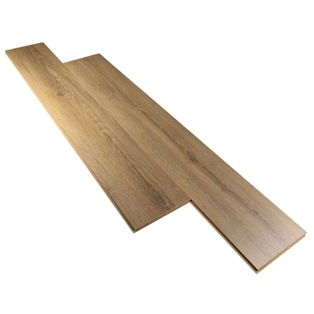 Kettle Keep Oak 8 mm T x 8.03 in. W Water Resistant Laminate Wood Flooring (21.26 sq.ft/Case) by TrafficMaster 8 Kettle Keep Oak 8 mm T x 8.03 in. W Water Resistant Laminate Wood Flooring (21.26 sq.ft/Case) by TrafficMaster - Image 6