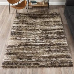 Verona 9 Khaki 5 FT. 3 IN. X 7 FT. 7 IN. Area Rug by Addison Rugs -TrafficMaster Sales khaki addison rugs area rugs hdvc9kh5x8 31 1000