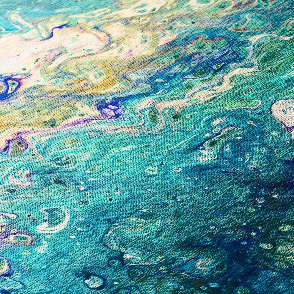 Copeland Lagoon 5 ft. x 7 ft. 6 in. Abstract Area Rug by Addison Rugs 7 Copeland Lagoon 5 ft. x 7 ft. 6 in. Abstract Area Rug by Addison Rugs - Image 5