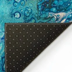 Copeland Lagoon 5 ft. x 7 ft. 6 in. Abstract Area Rug by Addison Rugs 14 Copeland Lagoon 5 ft. x 7 ft. 6 in. Abstract Area Rug by Addison Rugs -TrafficMaster Sales lagoon addison rugs area rugs hdkc4la5x8 66 1000