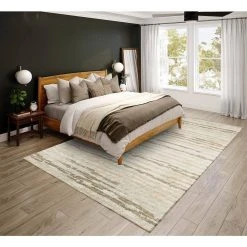 Evolve Linen 8 ft. x 10 ft. Stripe Area Rug by Addison Rugs -TrafficMaster Sales linen addison rugs area rugs hdee4ln8x10 31 1000