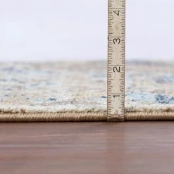 Provincial 7 Linen 7 ft. 10 in. x 10 ft. 7 in. Medallion Persian Area Rug by Addison Rugs -TrafficMaster Sales linen addison rugs area rugs hdpc7li8x11 1f 1000