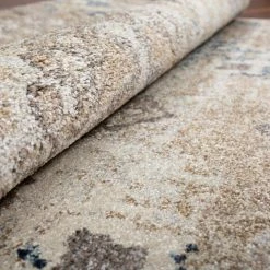 Provincial 7 Linen 7 ft. 10 in. x 10 ft. 7 in. Medallion Persian Area Rug by Addison Rugs -TrafficMaster Sales linen addison rugs area rugs hdpc7li8x11 44 1000