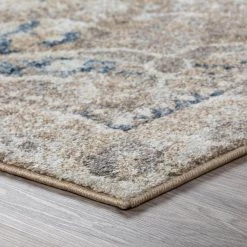 Provincial 7 Linen 7 ft. 10 in. x 10 ft. 7 in. Medallion Persian Area Rug by Addison Rugs -TrafficMaster Sales linen addison rugs area rugs hdpc7li8x11 4f 1000