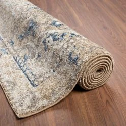 Provincial 7 Linen 7 ft. 10 in. x 10 ft. 7 in. Medallion Persian Area Rug by Addison Rugs -TrafficMaster Sales linen addison rugs area rugs hdpc7li8x11 77 1000